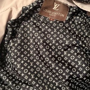 Louis Vuitton tan jacket